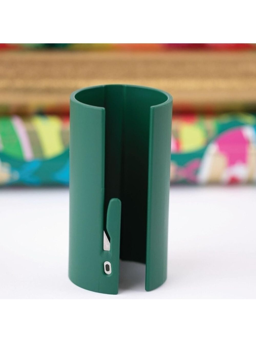 Little Elf Green Gift Wrap Cutter Christmas Paper Cutter 2 Included - Picture 3 of 12
